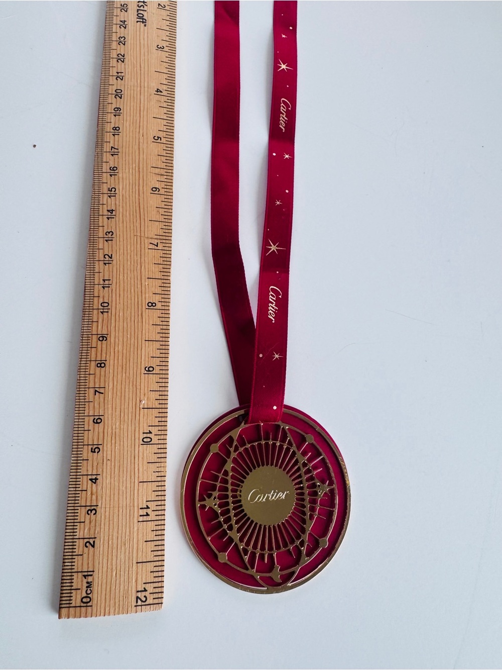 2024 Cartier Holiday Christmas Ornament with pouch and gift bag - Picture 4 of 6